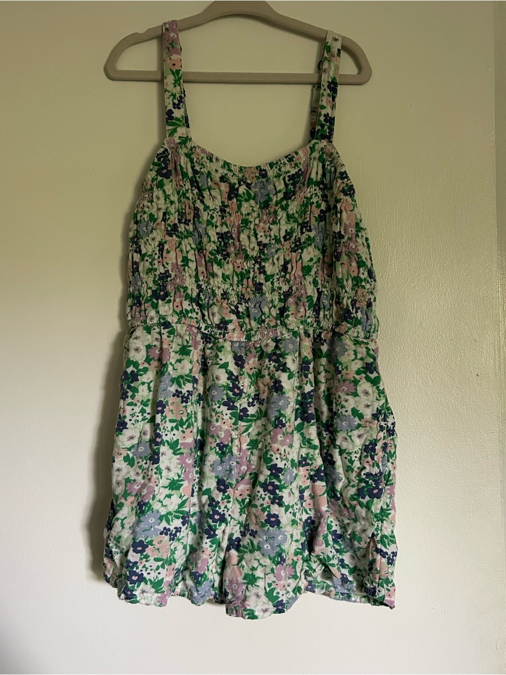 abercrombie kids Floral Romper | size 9/10